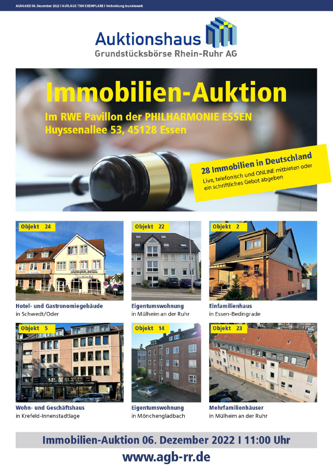 Immobilien-Katalog Winter-Auktion 2022